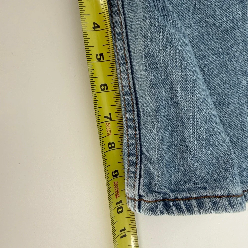Levi's 550 Mens Vintage Relaxed Fit Denim Shorts Light Wash Blue W34 35550-2110